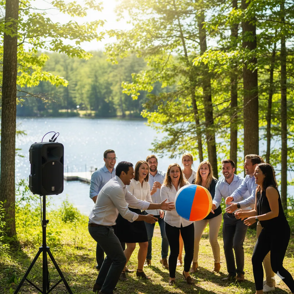 AV for a product launch event